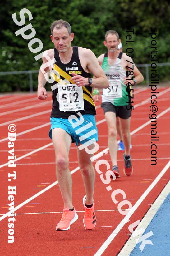 North Eastern 10000 metres, 2021 North Eastern Champs., Shildon. Photo: David T. Hewitson/Sports for All Pics